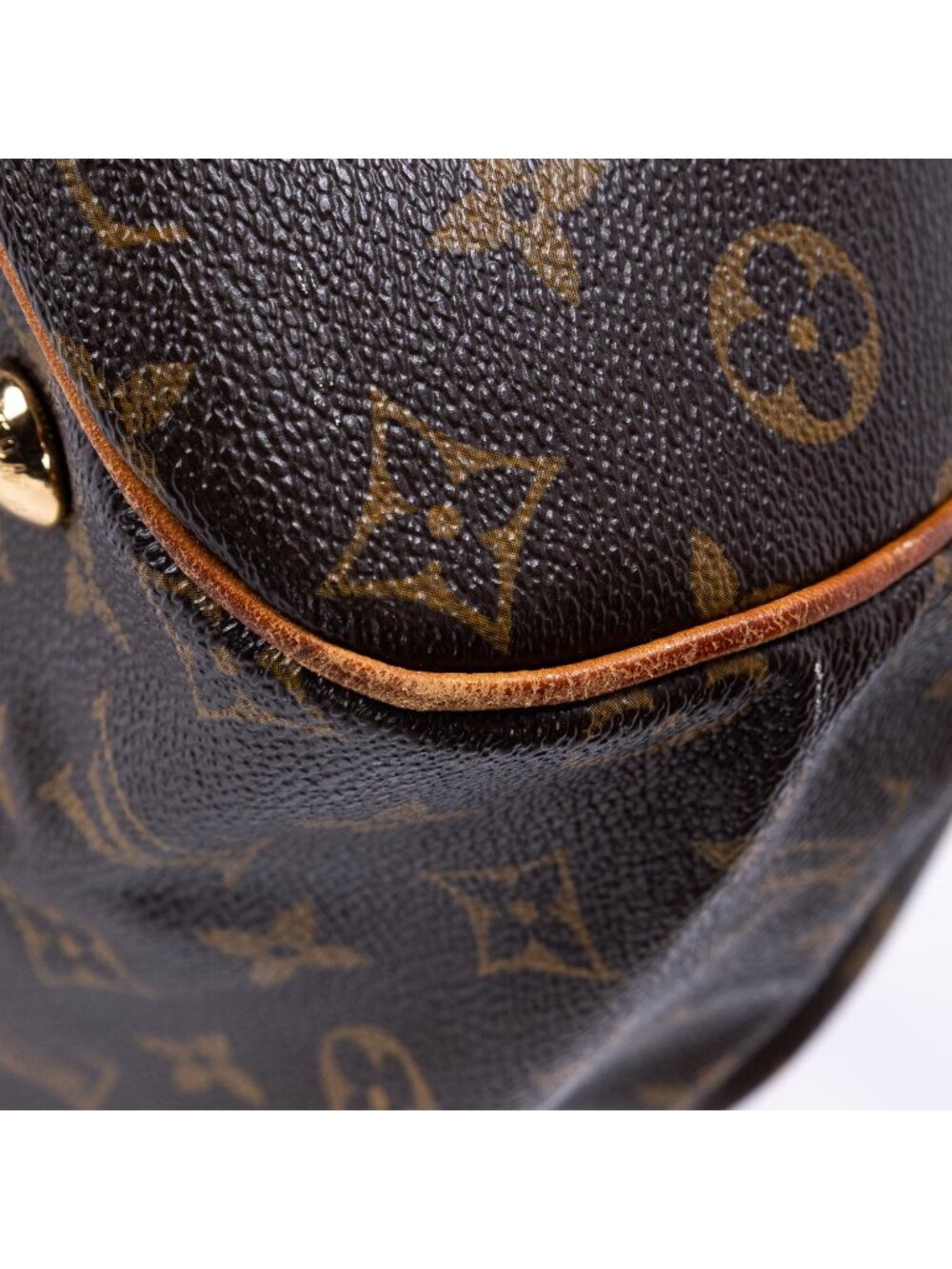 Louis Vuitton Tivoli Brown Monogram Canvas Shoulder - Picture 13 of 15